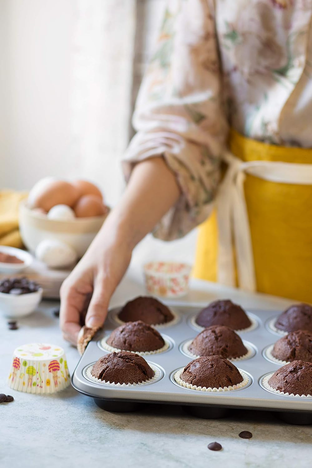 0062750 Backform für 12 Muffins Formen und Bleche zum Backen Naty Shop