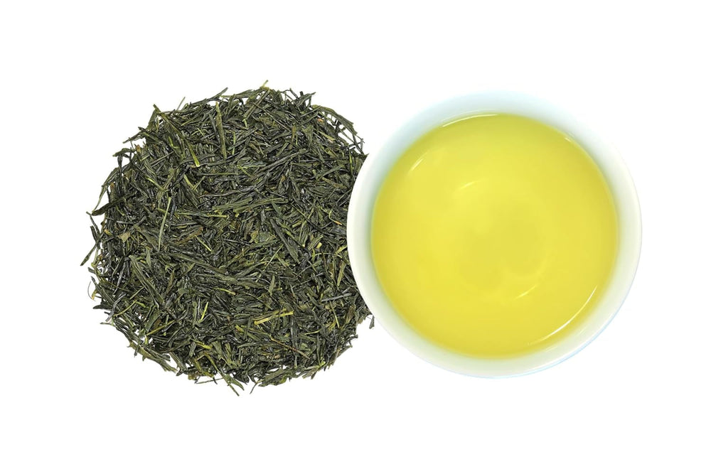 Ceai verde japonez Kabusecha Kirishima, Kabuse Sencha japonez, ceai verde premium vrac, fără arome adăugate | Wondertea Ceai verde japonez Kabusecha (50 g)