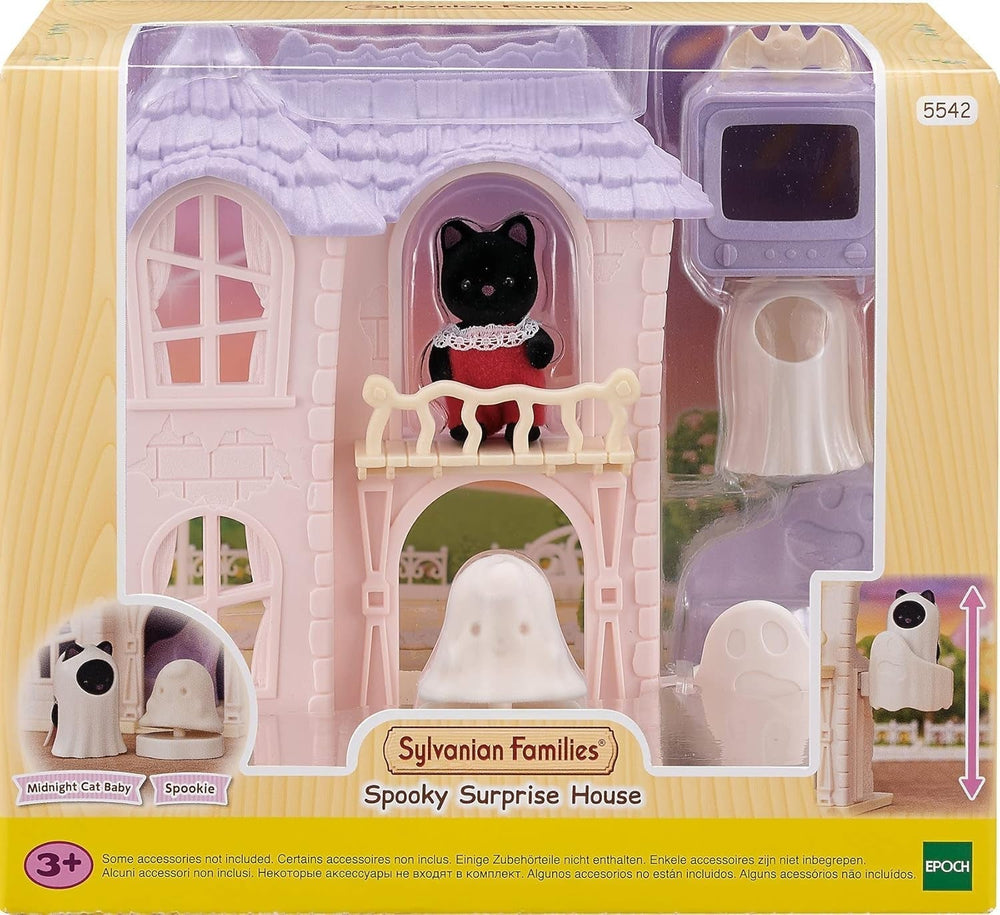 Sylvanian Families 5542 Spooky Haunted House – Puppenhaus-Spielset Puppenhäuser Naty Shop