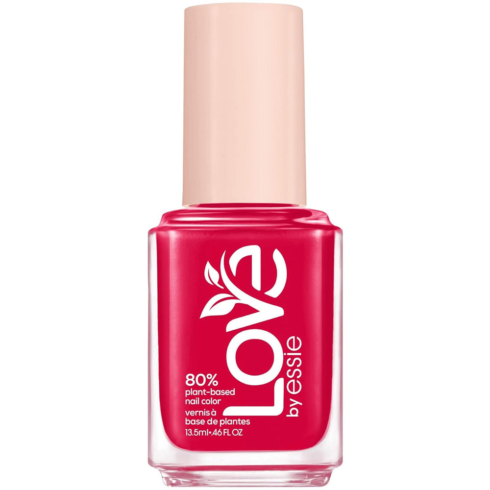 Essie langanhaltender Nagellack mit cremigem Finish, kurzer Trocknungszeit und geringem Absplittern, vegane Formel, LOVE von Essie, Farbe: Nr. 200 doin' my best, tiefgrün, 1 x 13,5 ml