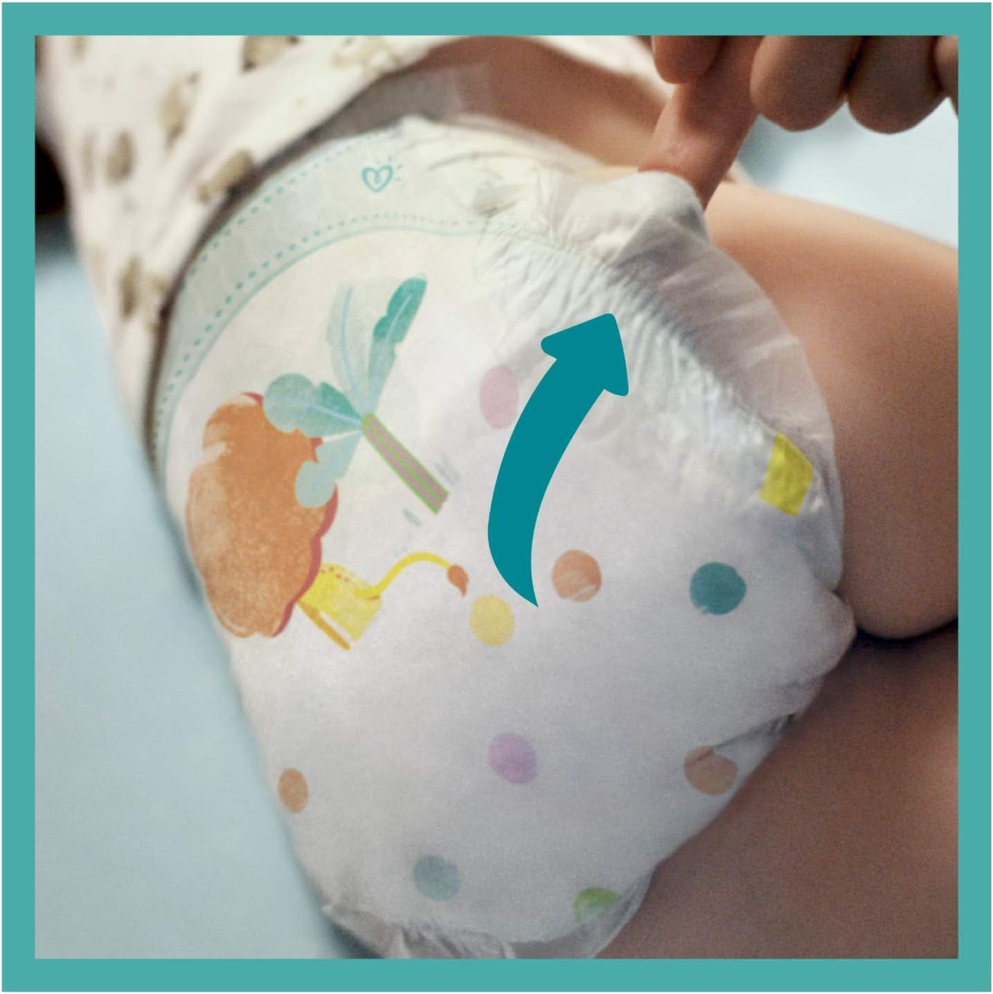 Pampers Windeln für Babys Größe 5 (11-16 kg), 24 Stück, bis zu 12 Stunden Auslaufschutz