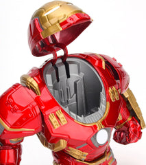 Jada Toys Marvel-Figur Hulkbuster & Ironman, offener und geschlossener Helm, Sammelfiguren, Set, Druckguss, Rot, Größe: 6 Zoll Hulkbuster & 2 Zoll Ironman Actionfiguren Naty Shop