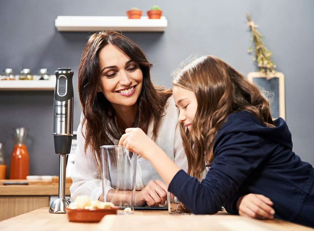 Tefal HB6598 Mixer, PC, Schwarz/Edelstahl Kitchen Naty Shop