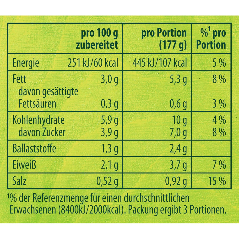 Knorr Fix Veggie Würzmischung Zucchini-Pfanne Toskana mit Gemüse für ein leckeres Gericht ohne geschmacksverstärkende Zusatzstoffe 3 Portionen
