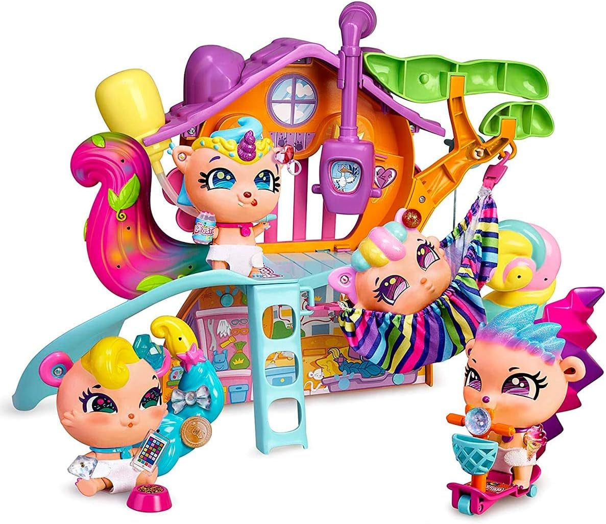 Die Bäuche aus Bellyville – Beetree House, Beasties House Bellies Friends, Puppenzubehör, Geschenke (Famosa 700015795) Naty Shop Puppenhäuser