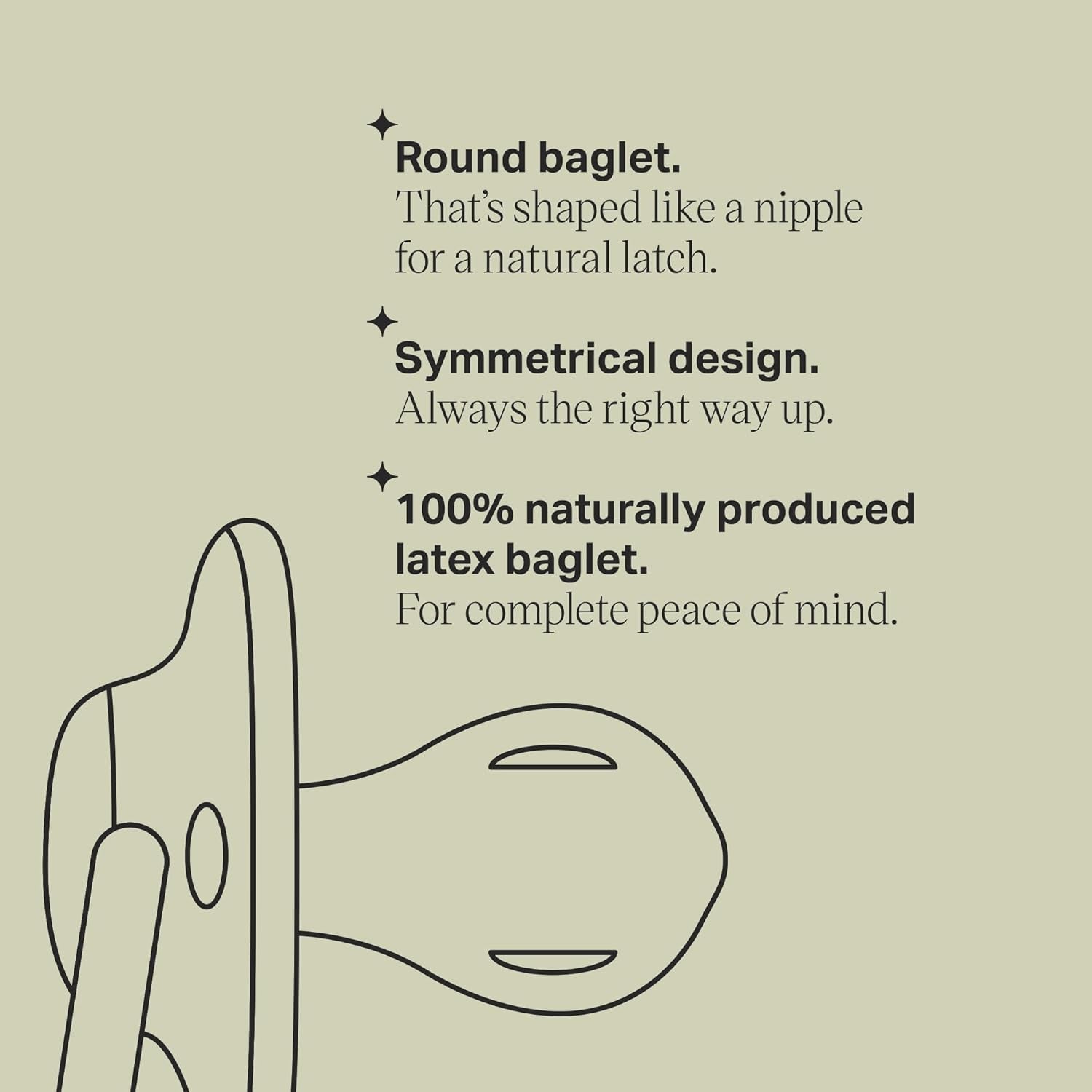 Suzete Tommee Tippee Cherry Latex 0-6 luni, pachet de 2, suzete cu pungă din latex 100% natural