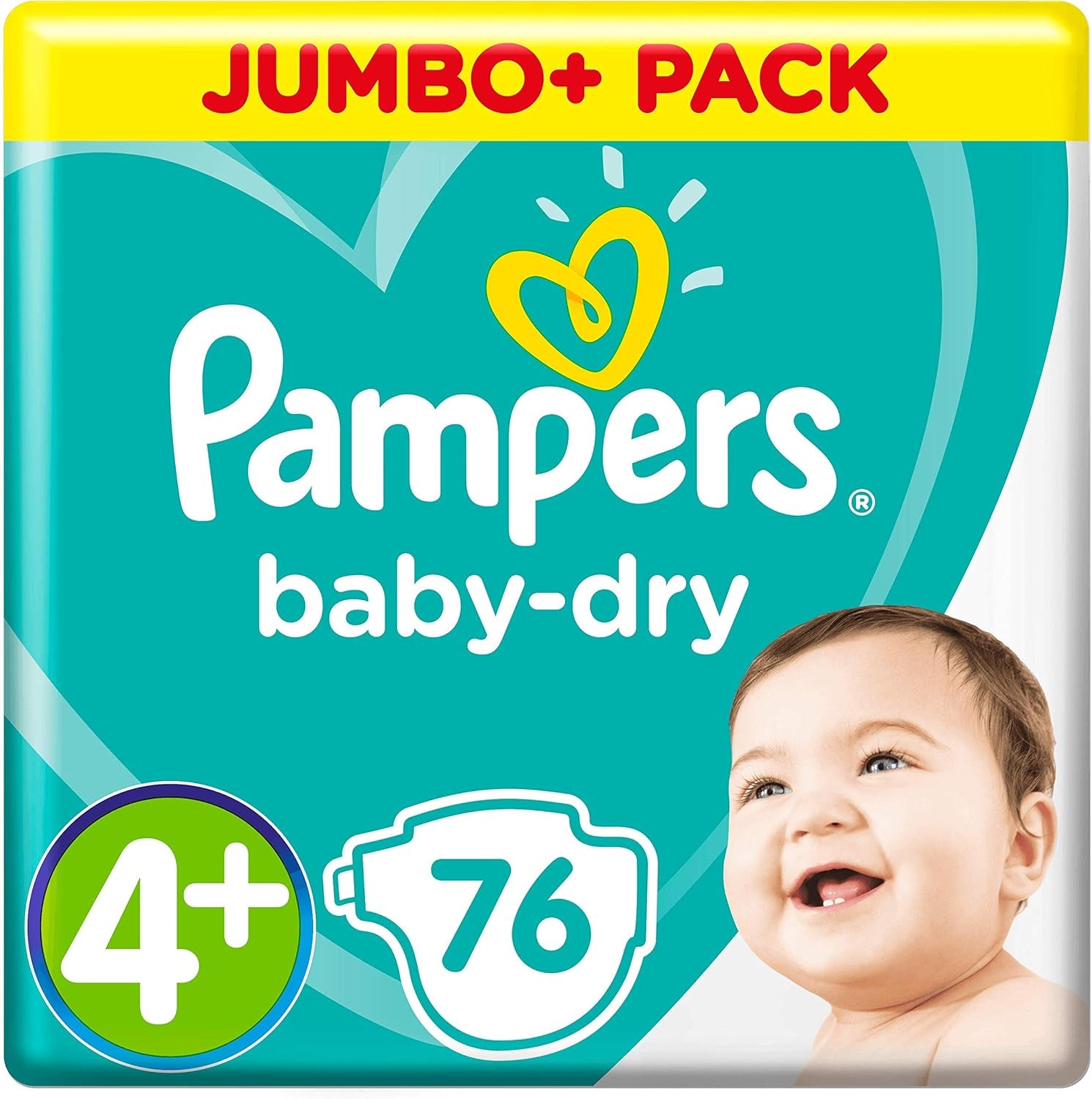 Pampers (alte Version), Höschen, Größe 4, 9 kg–15 kg, Dreierpack (1 x 88 Windeln)