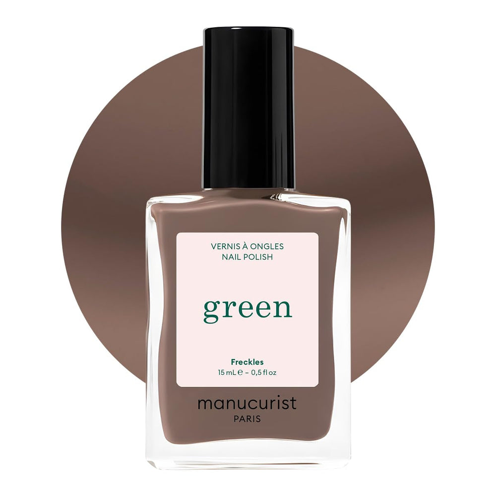 Manucurist Green – Rosy Beige Shell Beige Nagellack – Schnell trocknender Nagellack – DIY-Nägel – Vegan 12-Free – Pflanzenbasiert – Nagellack – Hergestellt in Frankreich