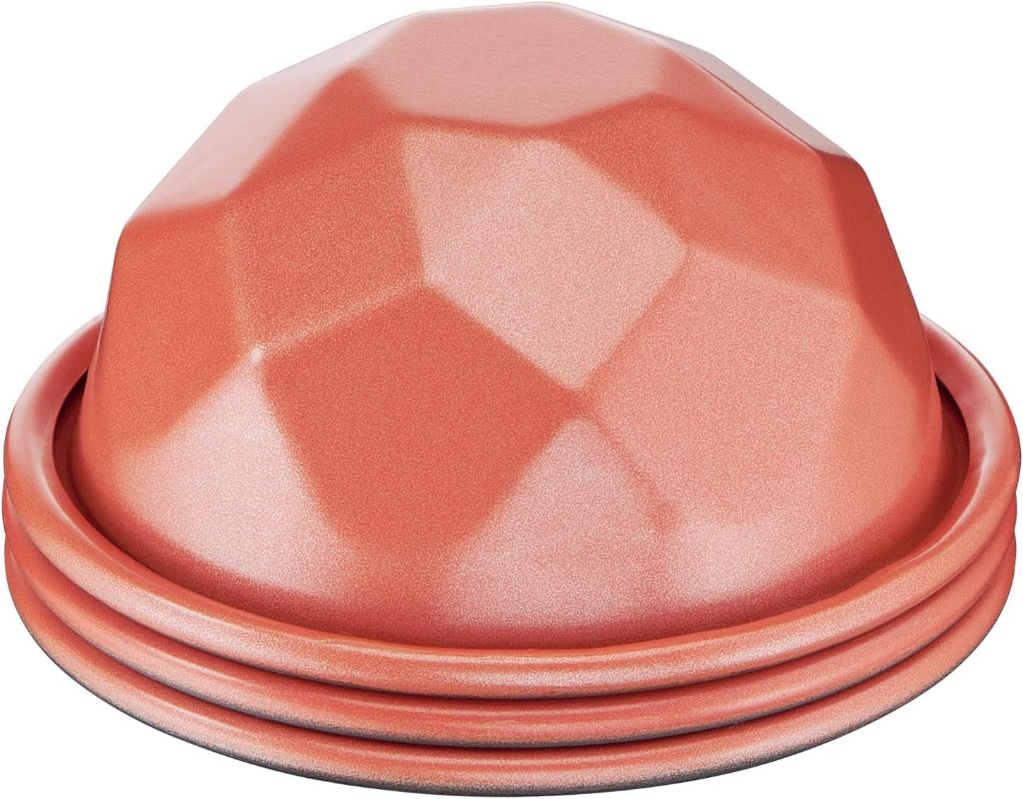 Tefal Creabake Muffins Creabake Backformen, 7,5 cm, Antihaftbeschichtung, stapelbares System, kreative Rezepte für Süßigkeiten und Schiefer, einfaches Backen, Eisenfarben. Formen und Tabletts zum Backen von Naty Shop Set mit 3 Diamanten