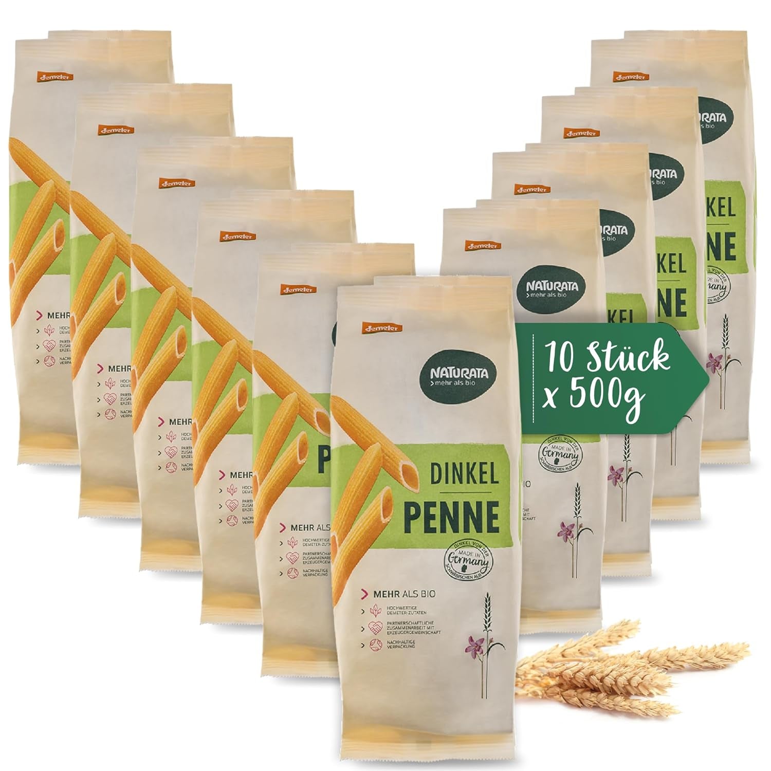 Buchstaben, Dinkelmehl hell 1 x 250 g