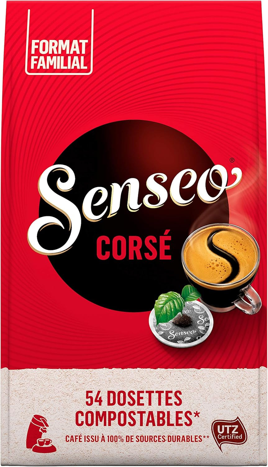 SENSEO Café corsé - 54 dosettes