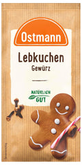 Ostmann Gewürze – Lebkuchen-Gewürz | Gewürzmischung für Leb- und Honigkuchen | Ideal für Gebäck und Desserts in der Winter- und Weihnachtszeit. 15 g im Beutel