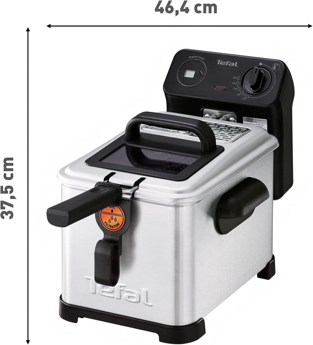 Tefal FR5160 Filtra Pro, semiprofessionelle Ölfritteuse Haushaltsgeräte Naty Shop