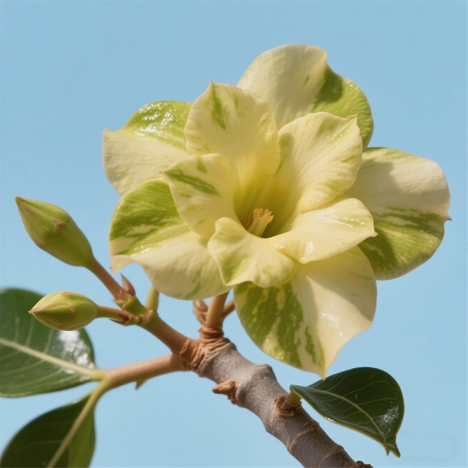 Winterhart pflanzen, Lebende Pflanzen,Mehrjährige Blumenzwiebel ist winterhart, Mysteriöse magische Glühbirne, Blumenzwiebel Mix，3 Jahre-1 Wüstenrose knollen -G