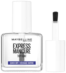 Maybelline New York Nagellack, Quick Dry Top Coat Express Maniküre, Transparent, 12 ml