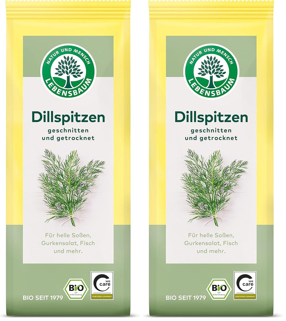 Lebensbaum Liebstöckel geschnitten, Bio-Gewürz mit würzigem Geschmack, Maggi-Kraut für Suppen, Marinaden, Fleisch- und Fisch-Gerichte, vegan, 15g