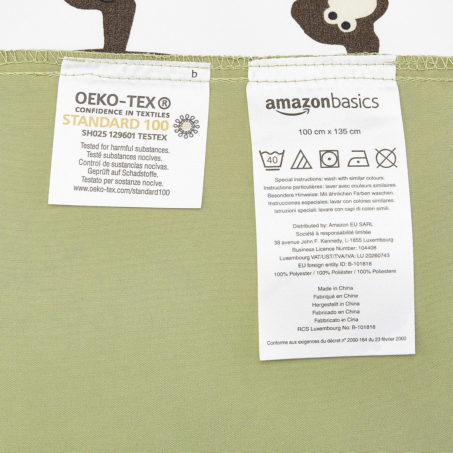 Amazon BASONS BASON Naty Shop Mikrofaser-Bettwäsche-Set