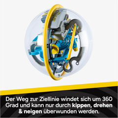 Spin Master Games – Perplexus Beast 3D-Kugellabyrinth mit 100 Hindernissen, Geduldsspiel für Kinder ab 9 Jahren und Erwachsene