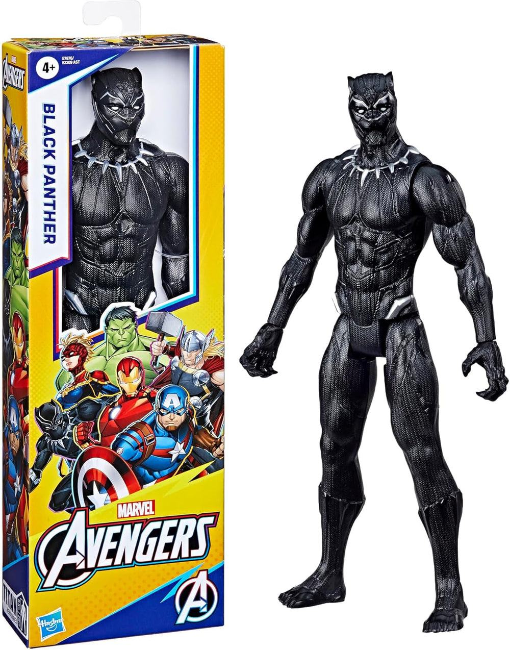 Marvel Avengers Titan Hero Series Black Panther, 30cm Tall Action Figure Action figures Naty Shop