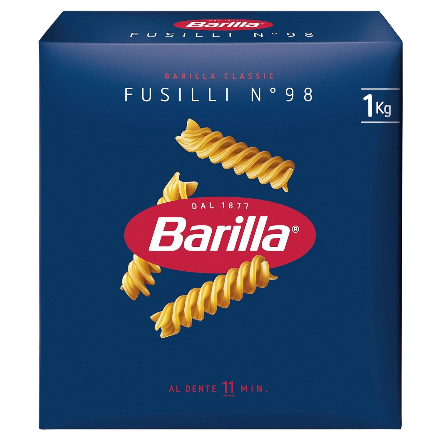 Barilla Classic Spaghetti Nr. 5 Nudeln aus hochwertigem Hartweizen, immer al dente (1 x 1 kg)