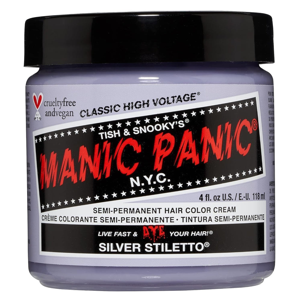 Manic Panic Electric Lizard Classic Cream, vegan, fără cruzime, vopsea de păr verde semipermanentă 118ml