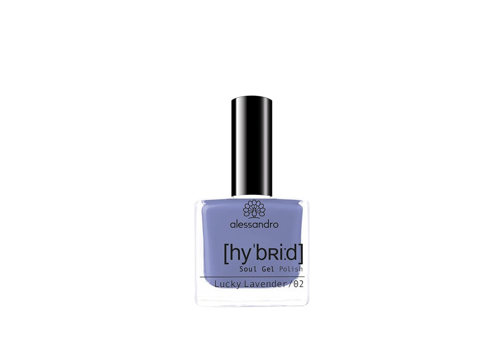 Alessandro Lucky Lavender Hybrid-Nagellack – Lavendelton – Perfekte Nägel in nur 3 Schritten, ohne LED – Hält bis zu 10 Tage!