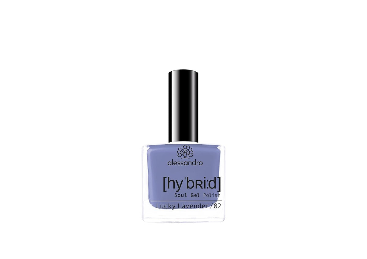 Alessandro Lucky Lavender Hybrid-Nagellack – Lavendelton – Perfekte Nägel in nur 3 Schritten, ohne LED – Hält bis zu 10 Tage!