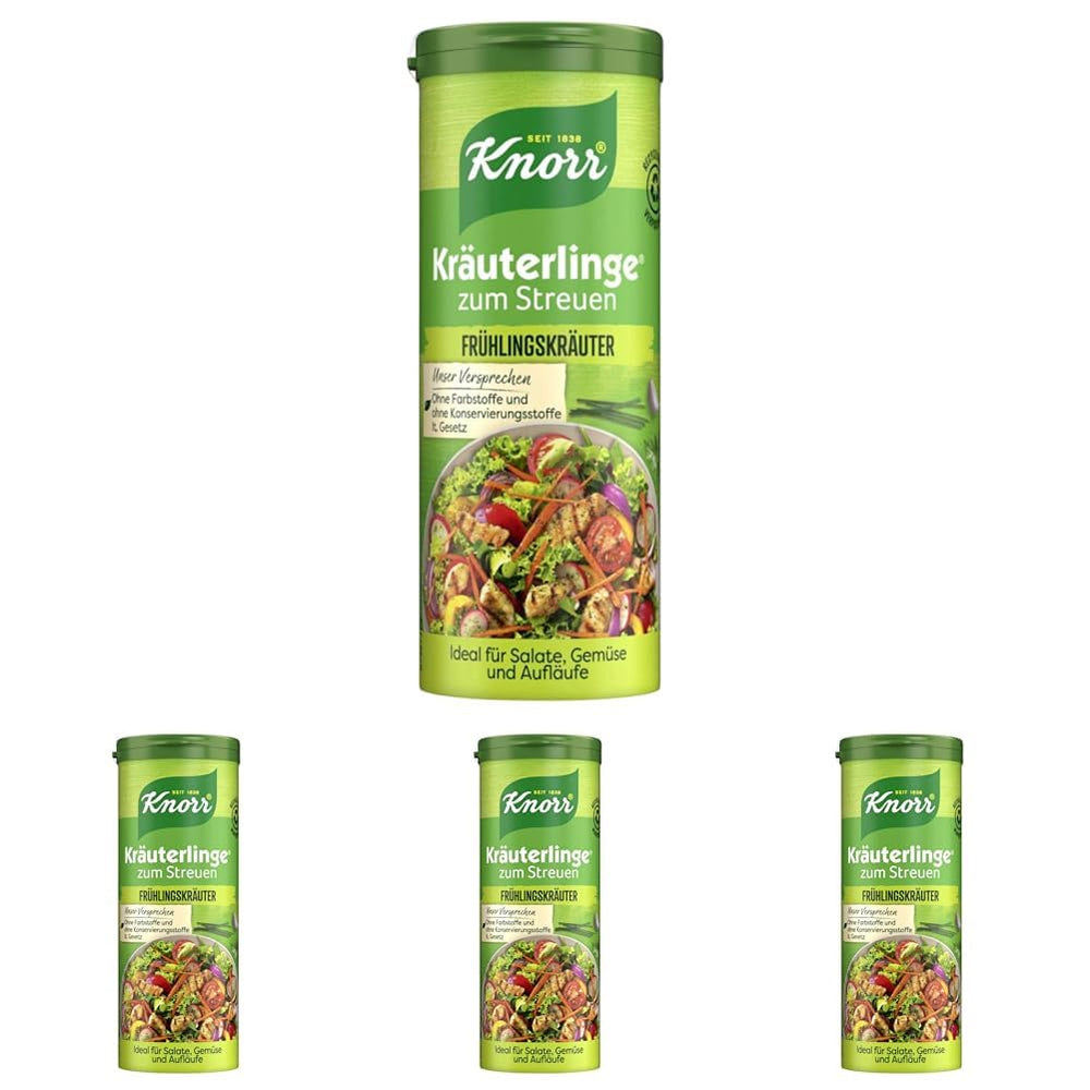 Knorr Kräuterlinge Italienische Kräuterwürzmischung zum Streuen für Pasta, Gemüse oder einen Salat 60 g