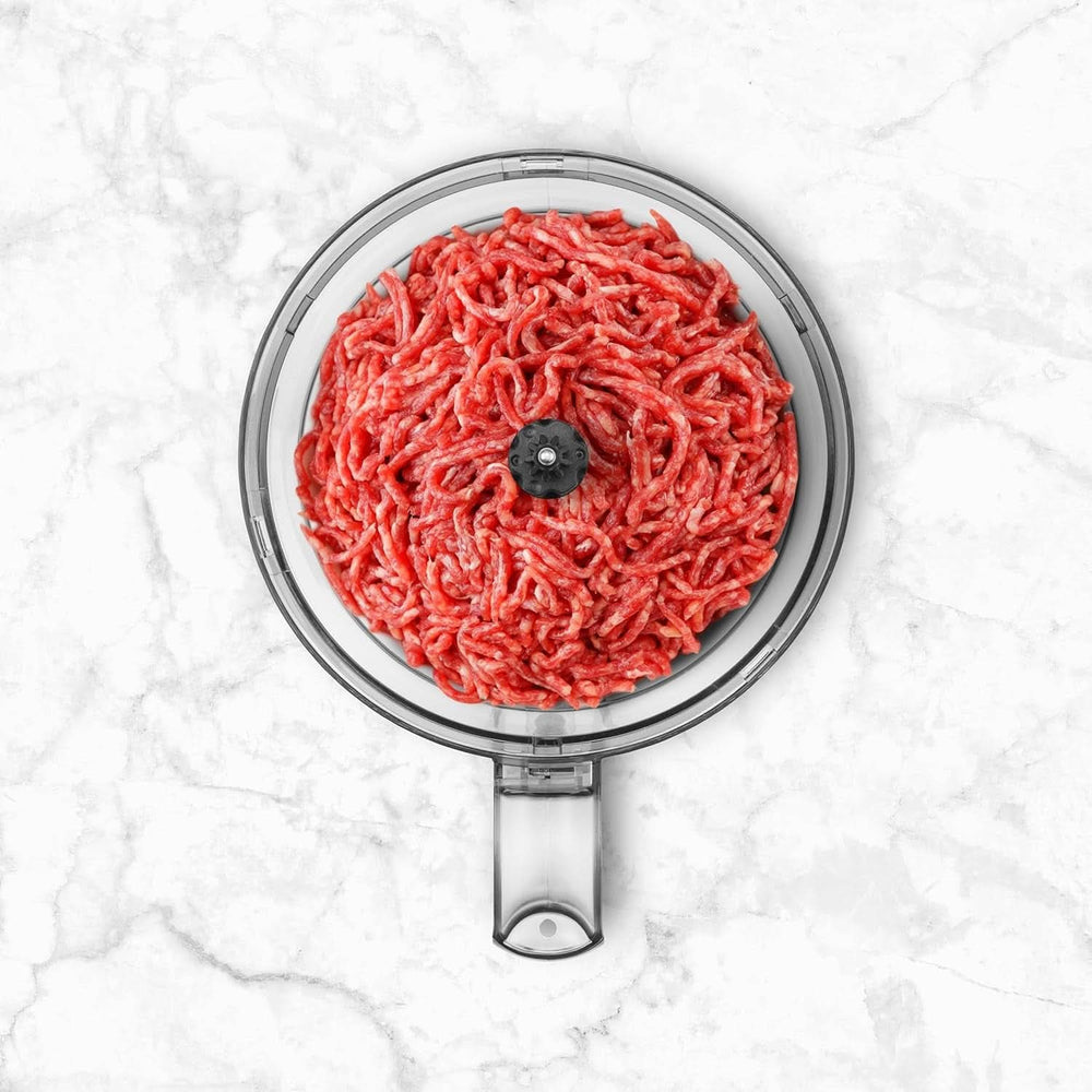 Ufesa Quick Slicer Processor Multifunktions-Foodprozessor 10-In-1, 1200W, 1.5L Fassungsvermögen, Edelstahlgehäuse, X3 Doppelseitige Scheiben, X1 Schneidemesser, X1 Rührlöffel Mutter und Kind Naty Shop