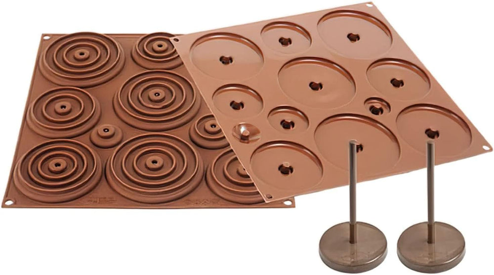 Silikomart 22.151.77.0065 C3D 01, 3D-Schokoladenbaum Küche Naty Shop Eiertyp Baum