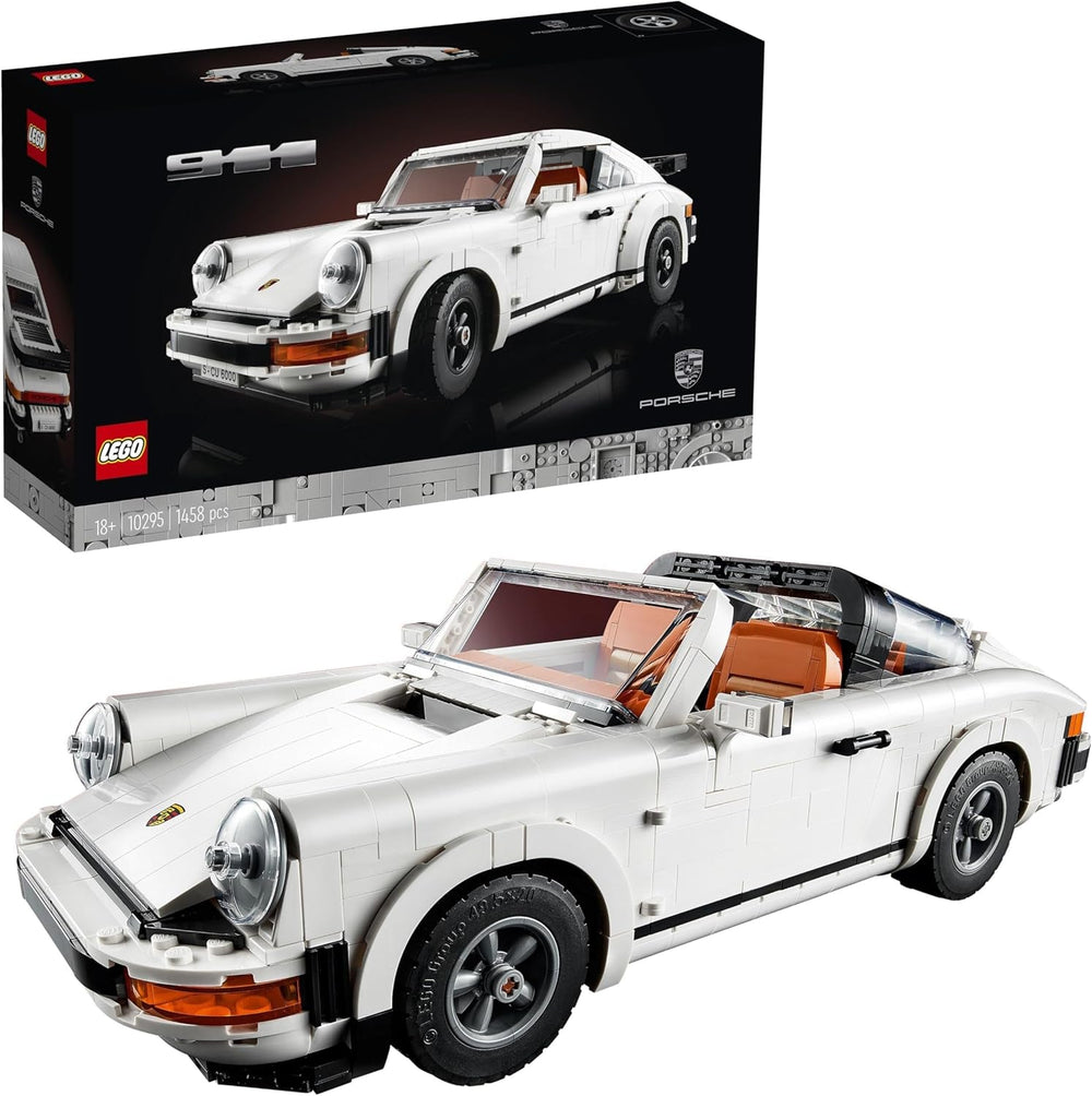 LEGO Icons Porsche 911 Automodell für Erwachsene, Rennwagen-Modellbausatz zum Sammeln von 10295 Bausätzen. Besuchen Sie den LEGO-Store Single