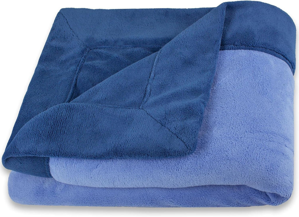 Celinatex pătură pufoasă 150 X 200 Cm albastru deschis pătură canapea cald pătură moale microfibră Fleece Oeko-Tex Montreal Paturi si Cuverturi Besuche den CelinaTex-Store Albastru închis / albastru 130 X 170 Cm