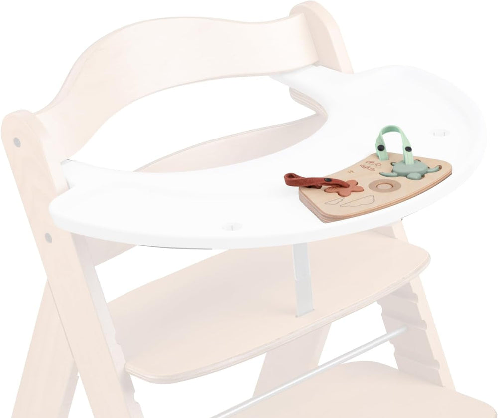 hauck Play Music, Zebra - Xilofon joc muzical de la 12 luni Compatibil cu placa de joc Play Tray pentru Alpha+, Beta+ și Arketa scaun înalt din lemn, jucărie din lemn pentru copii Promovează coordonarea ochi-mână Jucarii Bebe Naty Shop Joacă Puzzling S, Turtle Flower Atașament pentru o singură piesă