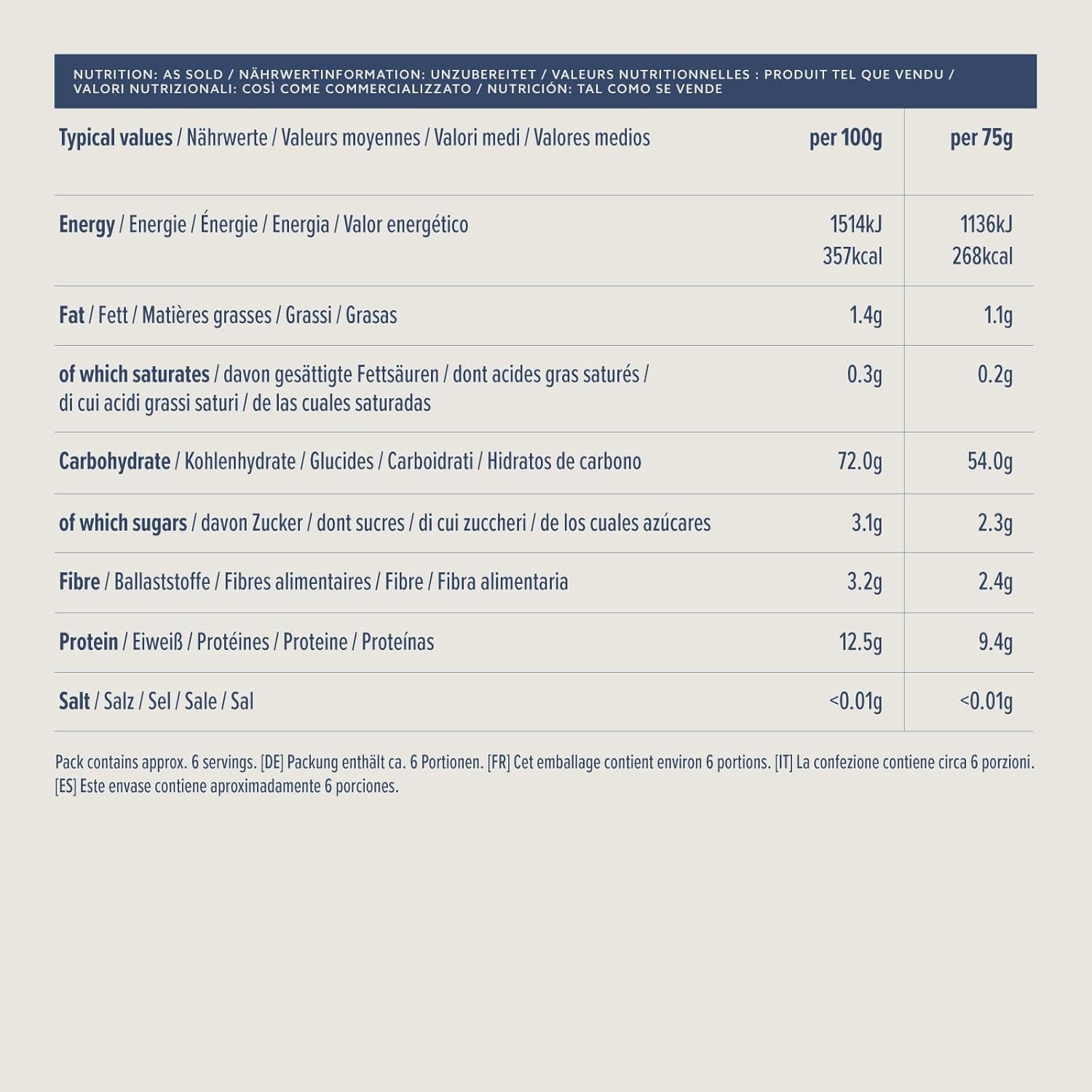 von Amazon Penne, 500g