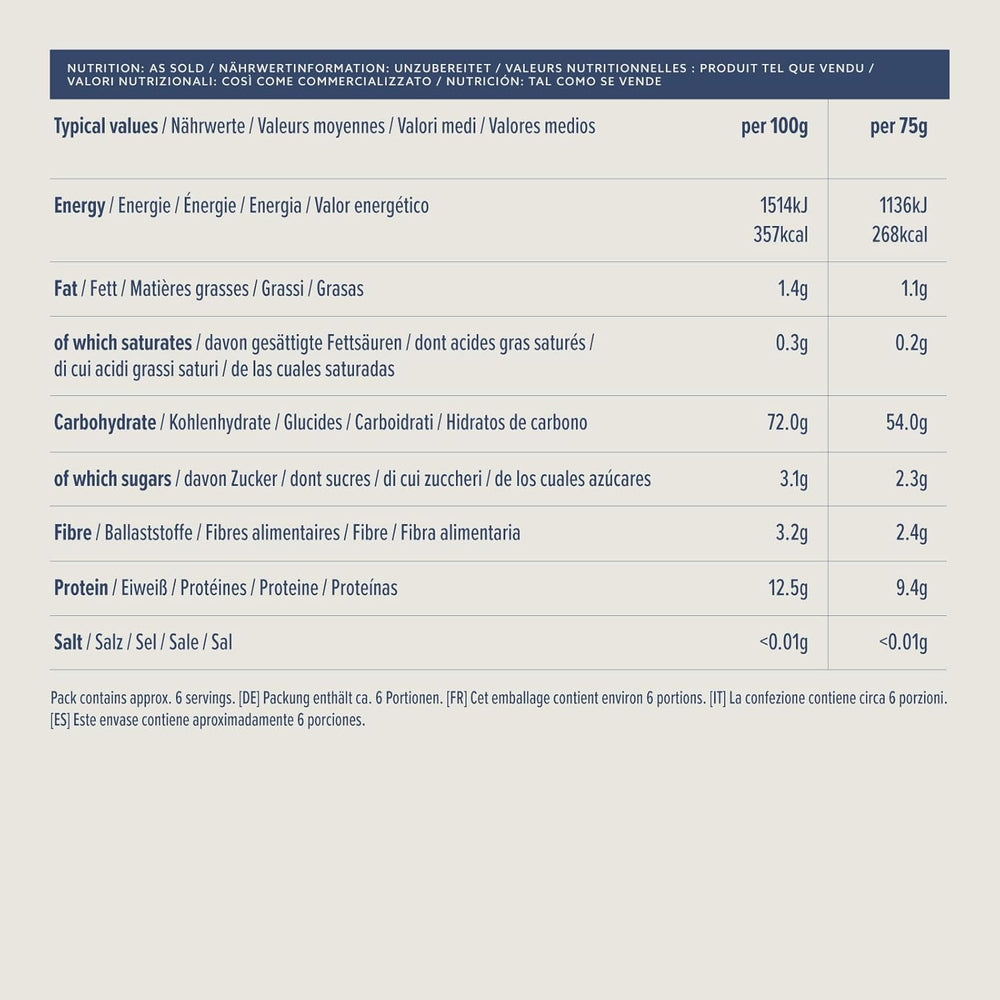 Lasagneblätter von Amazon, 500g