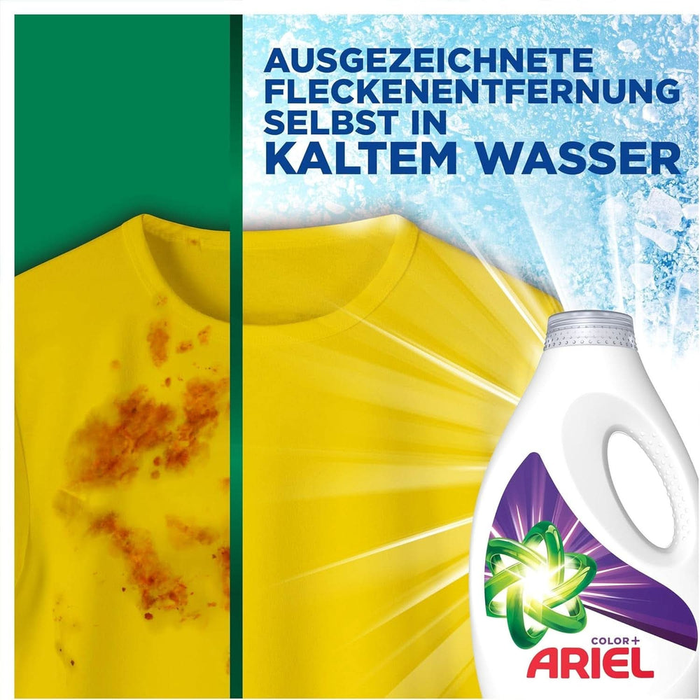 Ariel Flüssigwaschmittel, 100 Waschladungen, Colour+ Naty Shop