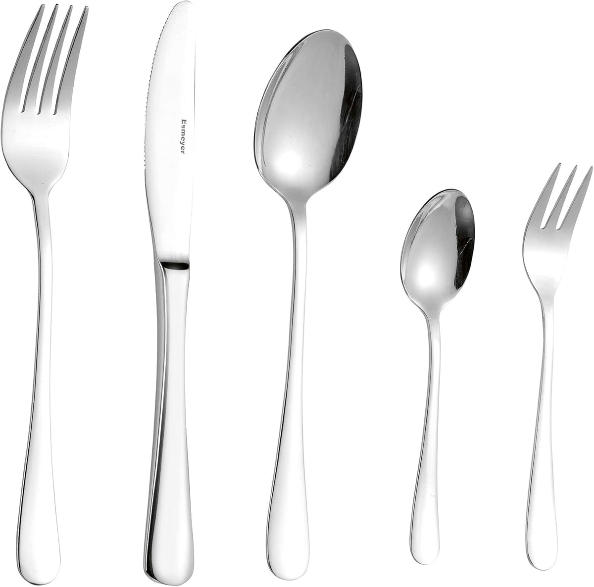 Besteckset Sylvia aus Edelstahl 18/0 poliert 30-teilig Kitchen Naty Shop