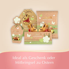 Lindt-Schokolade | Mini-Eier Nature Edition | 170g | Feine Mischung aus Mini-Eiern mit Nougat, Milchschokolade und Vanille-Trüffeln | Osterschokolade | Osterschokolade perfekt zum Teilen und Genießen