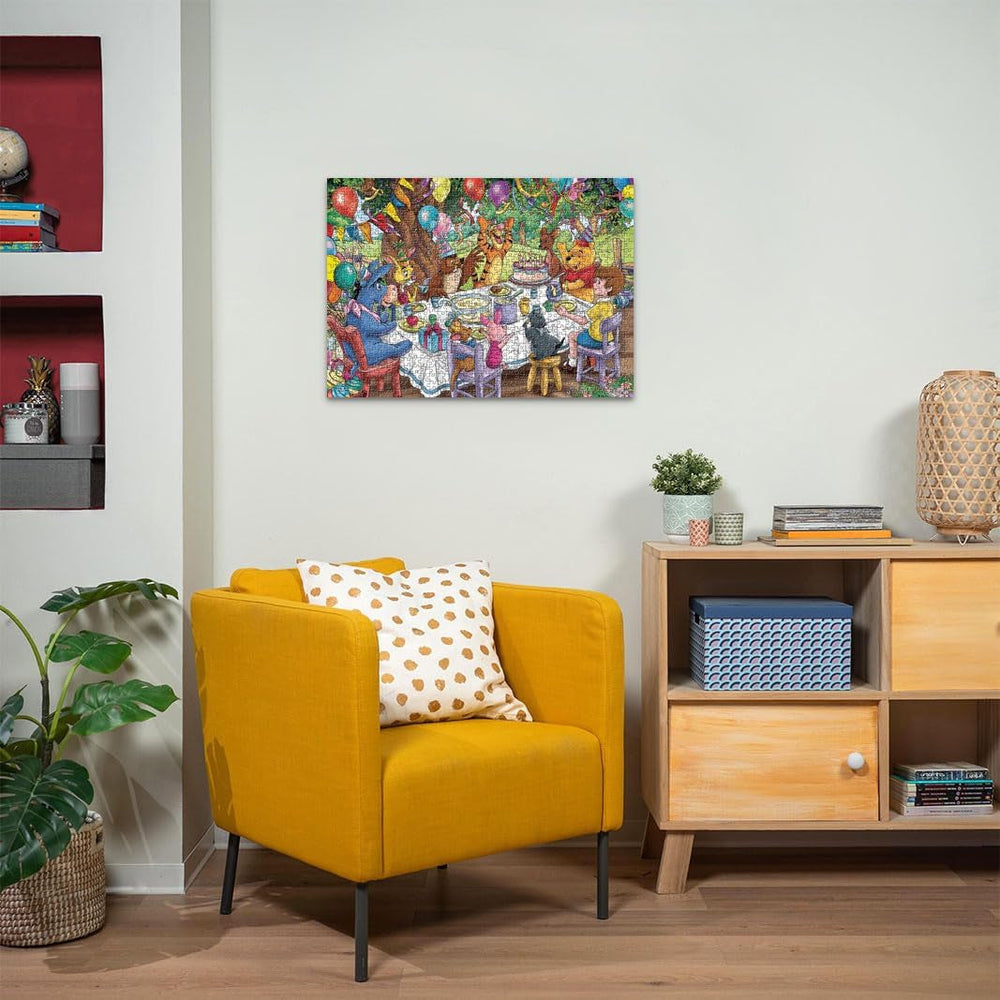 Ravensburger Puzzle 12000385 - Winnie the Pooh - puzzle jigsaw Disney de 1000 de piese pentru adulți și copii de peste 14 ani Puzzle Naty Shop