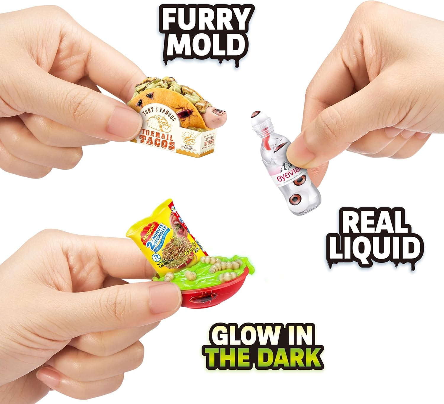 5 Surprise 77568 Capsule Gross Mega Gross Minis Serie 2 von ZURU, 2 Kapseln Actionfiguren Naty Shop