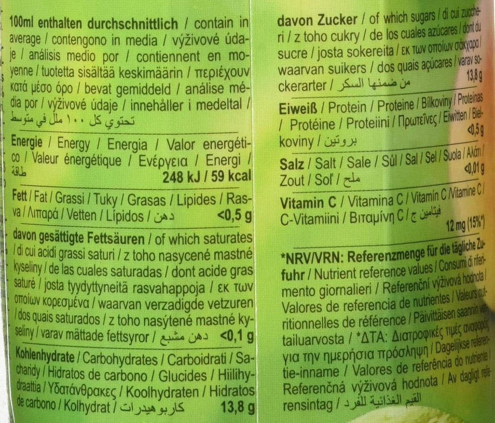 Rauch Happy Day Mango | Raffiniertes Getränk mit Passionsfrucht | Viel Vitamin C | 6 x 1 Liter, Tetra Prisma Naty Shop