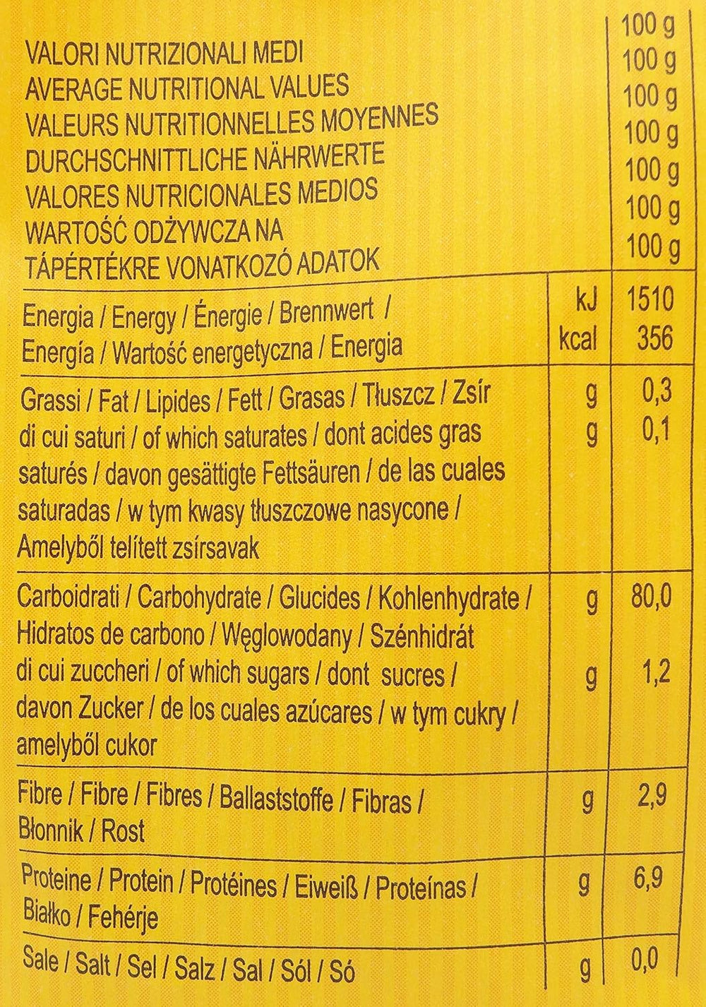 Glutenfreie Penne-Nudeln mit Mais und Reis, 400g