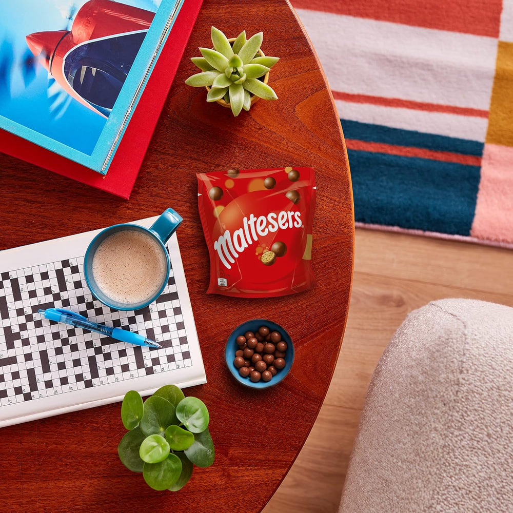 Maltesers Schokoladenkugeln mit knusprigem und leichtem Kern, luftiger Schokoladensnack, 1 Packung (1 x 175 g)