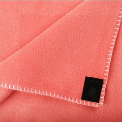 Zoeppritz-Decke in der Farbe Rot, aus 65 % Polyester, 35 % Viskose, Größe: 160 x 200 cm, 103291-235-160 x 200 Zoeppritz-Betten und Decken seit 1828