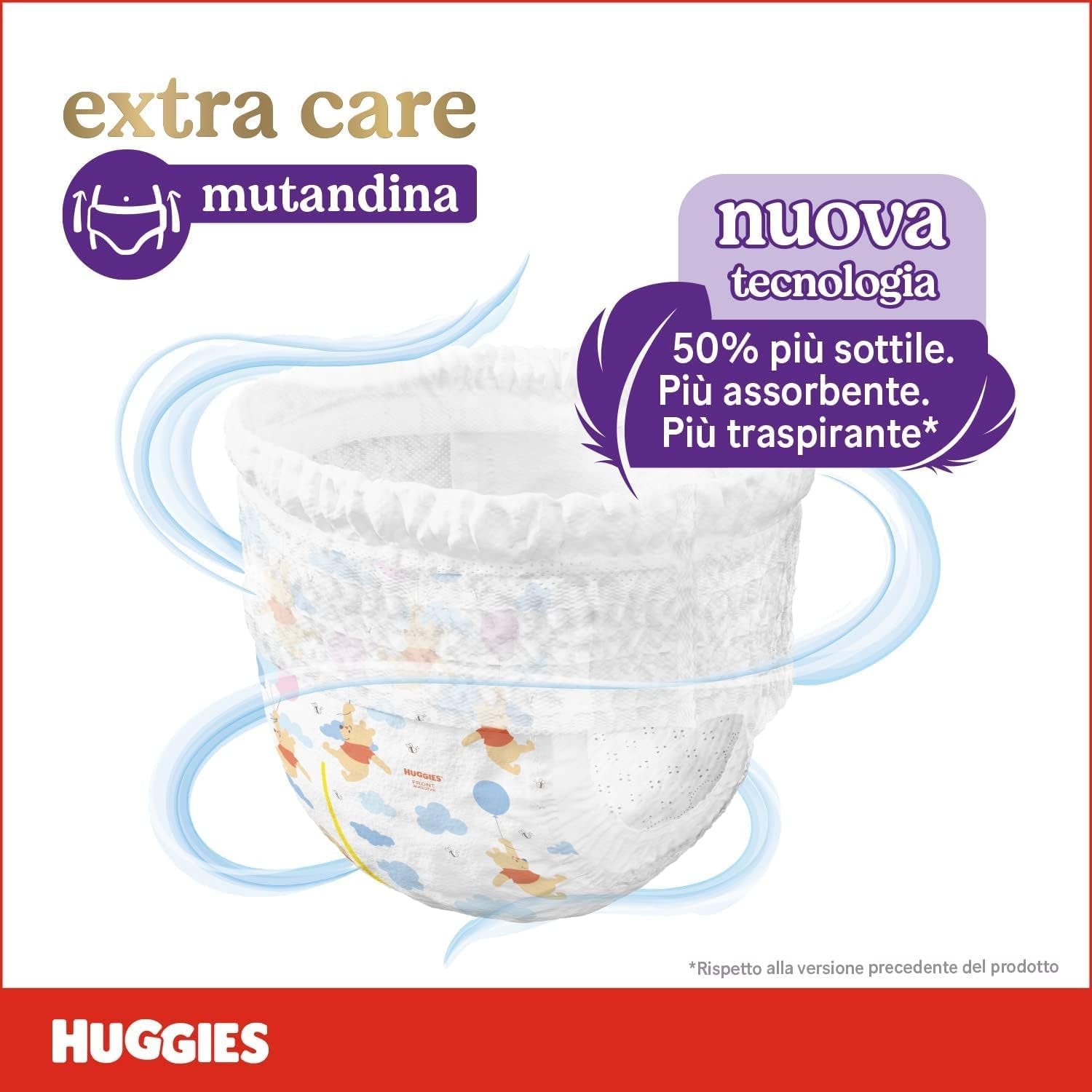 Huggies Extra Care Windeln, ultra saugfähig, Größe 5 (12-17 kg), 68 Stück