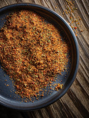 Fuchs Gourmet Selection Klassisch/Heimisch – Bratkartoffel Gewürzsalz, nachfüllbares Kartoffelgewürz, Salz zum Würzen von Brat- & Ofenkartoffeln, Pommes Frites & Co, vegan, 70 g