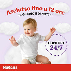 Huggies Ultra Comfort Windelhosen, Größe 4 (9–14 kg), Packung mit 72 Windelhosen, Mutter und Baby, Naty Shop