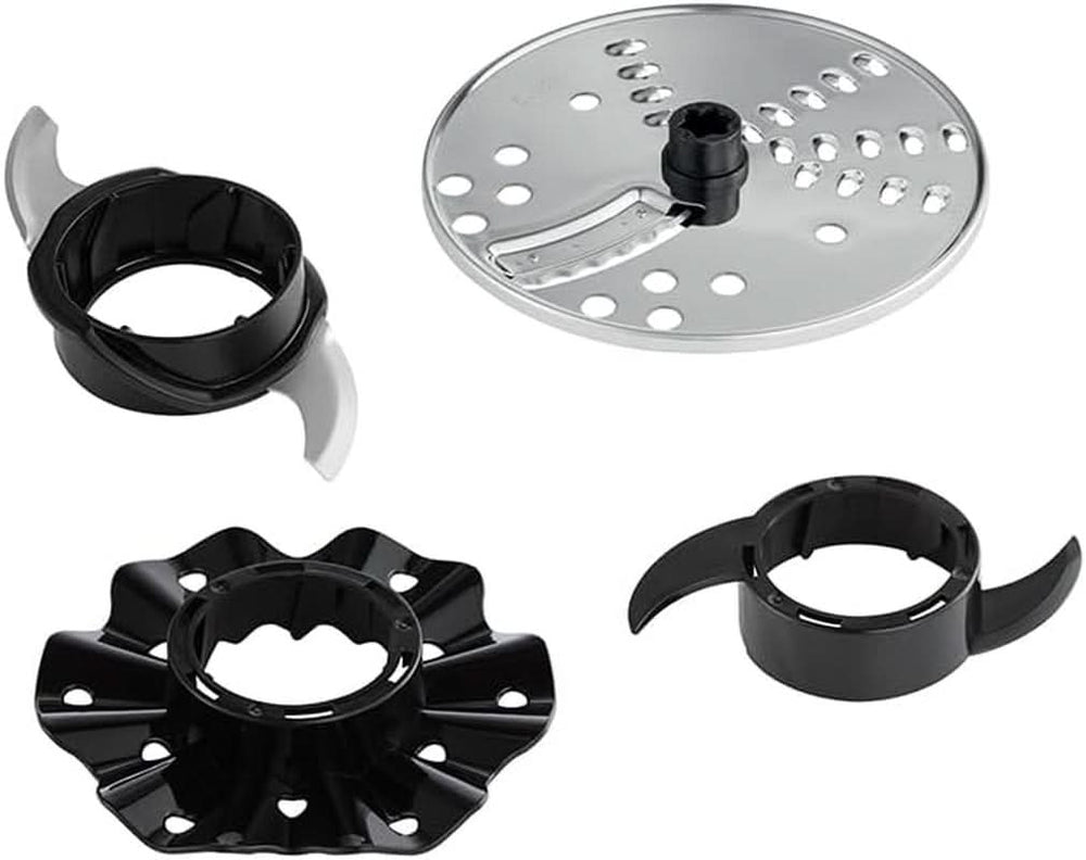 Russell Hobbs Küchenmaschine [Mixer/Gemüsezerkleinerer/Tischmixer/Zerkleinerer/Mixer] Küchenmaschine (Kneten, Mischen und Schneiden), Matte Charcoal Kitchen Naty Shop