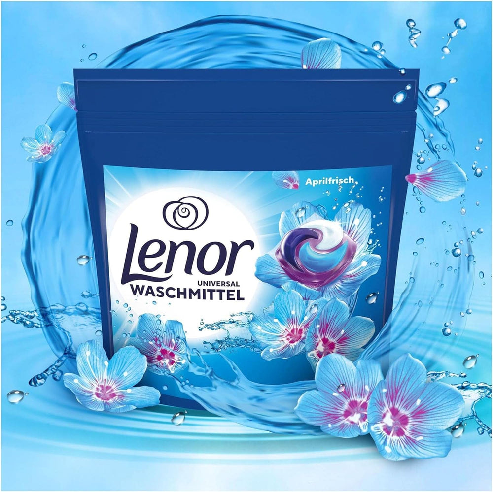 Lenor PODS All-In-1-Waschmittel, 104 Kapseln, 3x anhaltende Frische und Tiefenreinheit auch bei Kaltwäsche Naty Shop