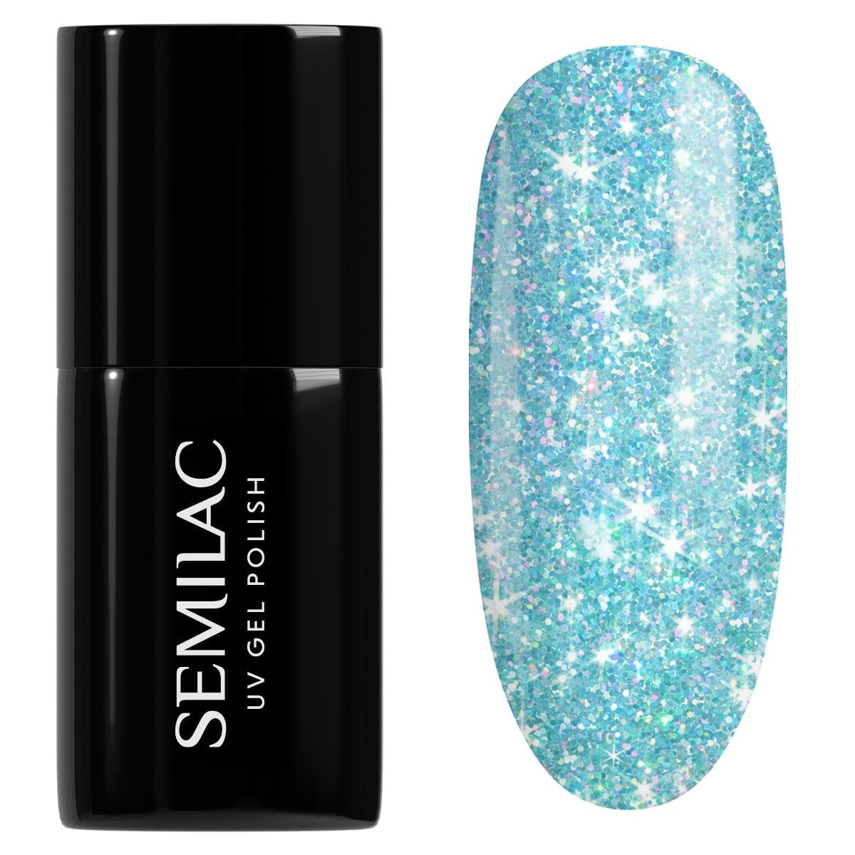 UV-Nagellack Semilac Hybrid 240 Icy Waterfall 7 ml, Seaqueen-Kollektion